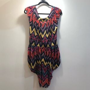 Marc by Marc Jacobs colorful patterned party dress